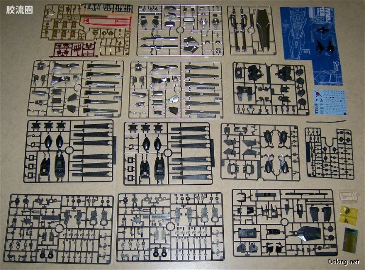 MG 彩色电镀版 ν高达金属涂装版 - 图片